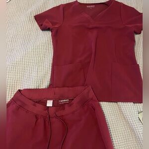 Mandala Jogger Bottom Scrub Set